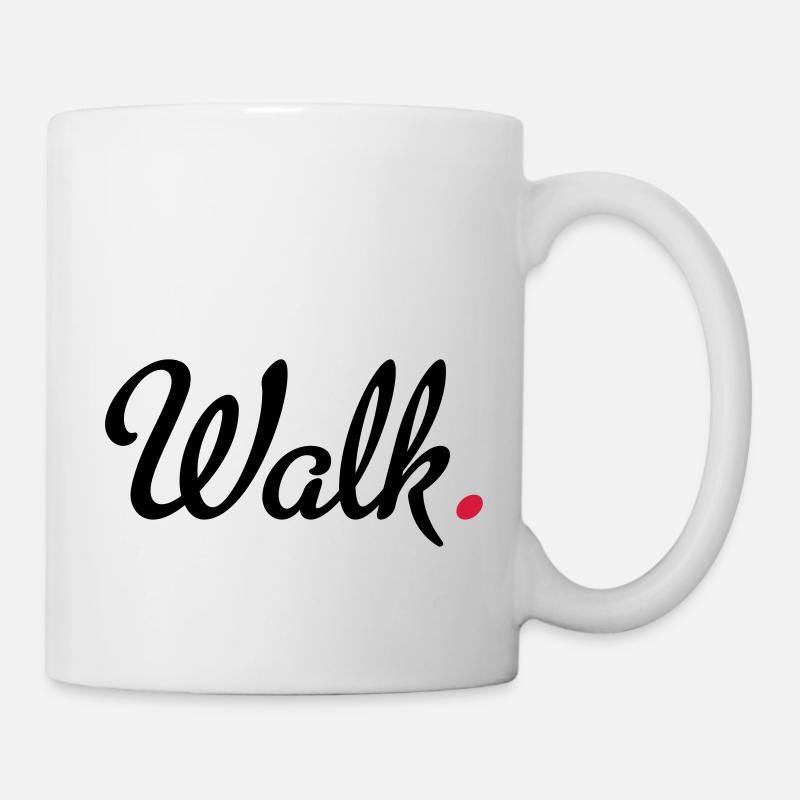 Nordic Walking - Tasse - Weiß