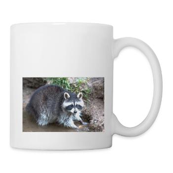 Nordamerikanischer Waschbär (racoons) - Tasse - Weiß - Rechts