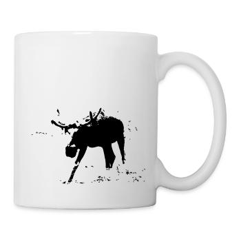 Elk Shirt / / Sweden Shirt / / Norway T Shirt - Mug - white - Right
