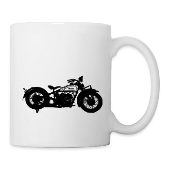 CHIEF BOBBER Oldtimer - Mug - white - Right