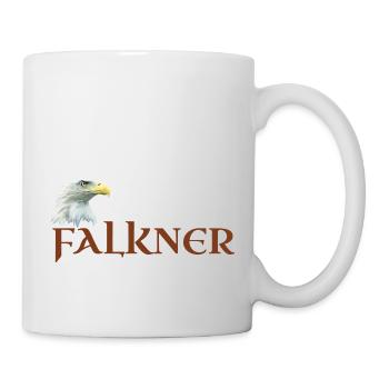 Falkner, Adlerkopf - Tasse - Weiß - Rechts