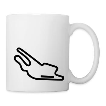 Schaltkreis france_c1 - Tasse - Weiß - Rechts