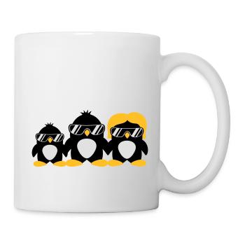 Cool Penguin Family - Mug - white - Right