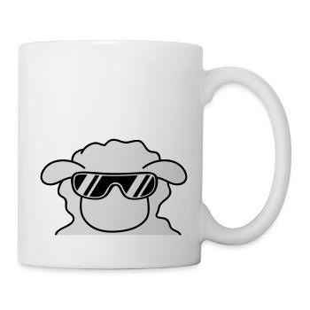 Cool Sheep Head - Mug - white - Right