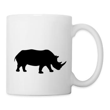 nashorn - Tasse - Weiß - Rechts