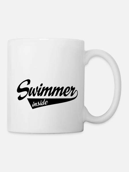 nager - Mug blanc - blanc