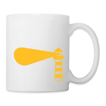 Light Tower Design - Tasse - Weiß - Rechts