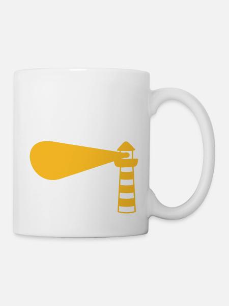 Light Tower Design - Mug blanc - blanc