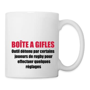 rugby club - Mug - white - Right