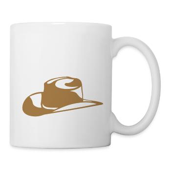 Hut Cowboy-Hut 807 - Tasse - Weiß - Rechts