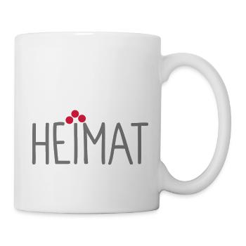 Heimat - Tasse - Weiß - Rechts