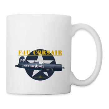 F4U-5P shirt design - Mug blanc - blanc - Droite