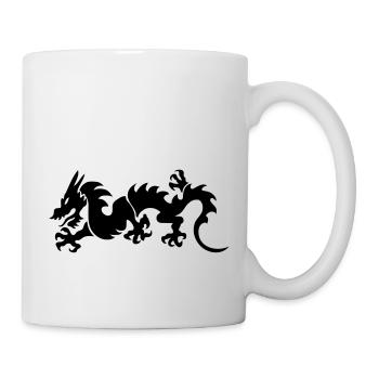 Dragon - Mug blanc - blanc - Droite