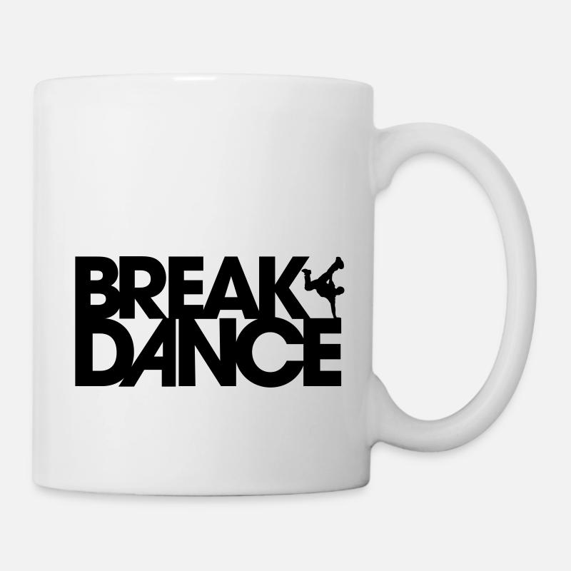 Breakdance - Tasse - Weiß
