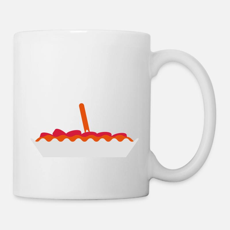 Yummy Currywurst - Mug blanc - blanc