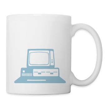 Computer alten Computer alten Schule 0 - Tasse - Weiß - Rechts