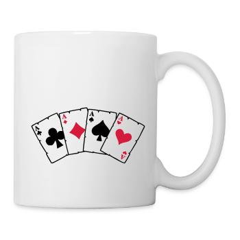 Poker Cards - Poker Cards - Mug - white - Right