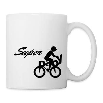 Super papy - Mug blanc - blanc - Droite