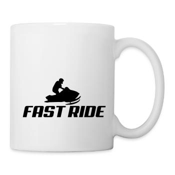snowmobile2 - Mug blanc - blanc - Droite