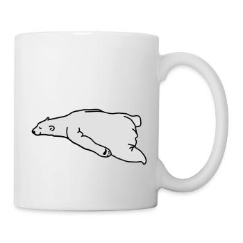 lazy_bear - Mug - white - Right