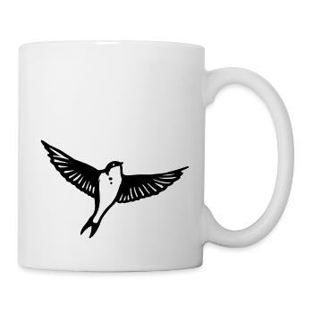 schwalbe - Tasse - Weiß - Rechts