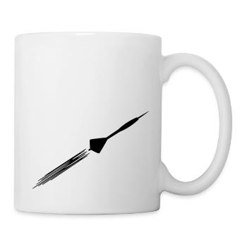 Darts - Tasse - Weiß - Rechts