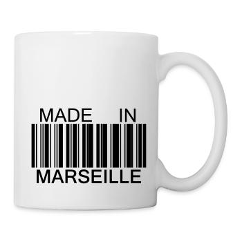Made in Marseille 13 - Mug blanc - blanc - Droite