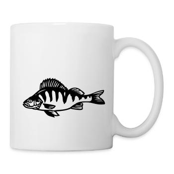 barsch - Tasse - Weiß - Rechts