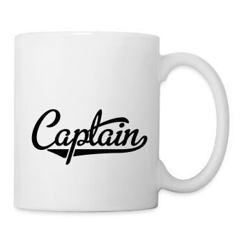 captain - Mug blanc - blanc - Droite