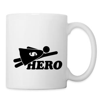 Super Hero Man - Mug - white - Right