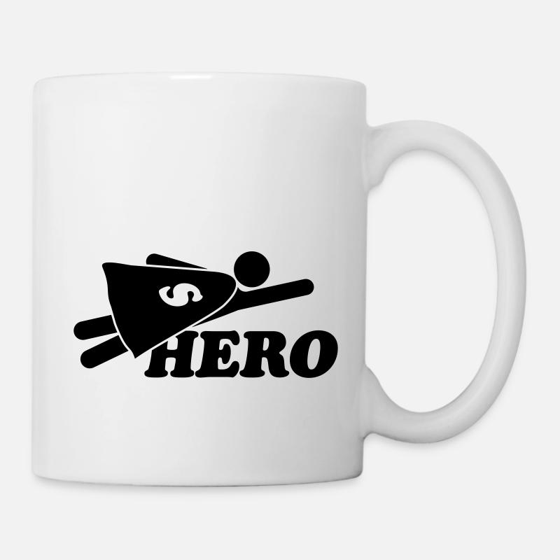 Super Hero Man - Mug blanc - blanc