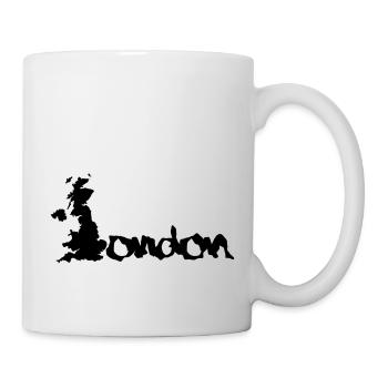 United Kingdom London England - Tasse - Weiß - Rechts