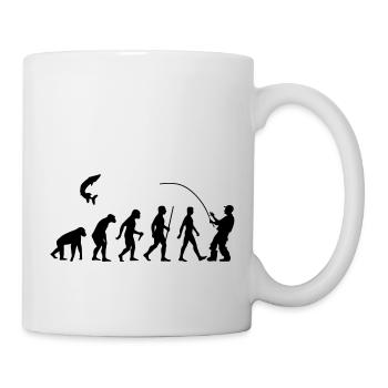 Evolution Fischer - Tasse - Weiß - Rechts