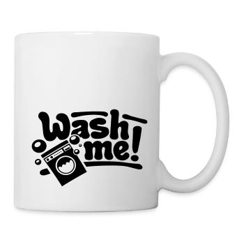 wash_me_f1 - Mug blanc - blanc - Droite