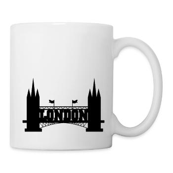 london - Tasse - Weiß - Rechts