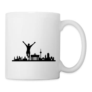 Berlin Jogger - Tasse - Weiß - Rechts