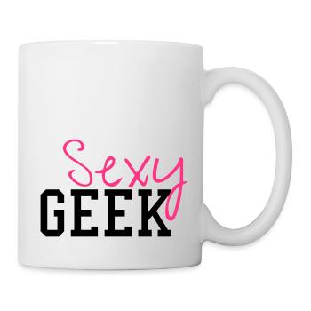 Sexy Geek - Mug - white - Right