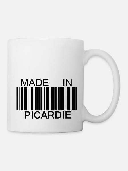 Made in Picardie - Mug blanc - blanc