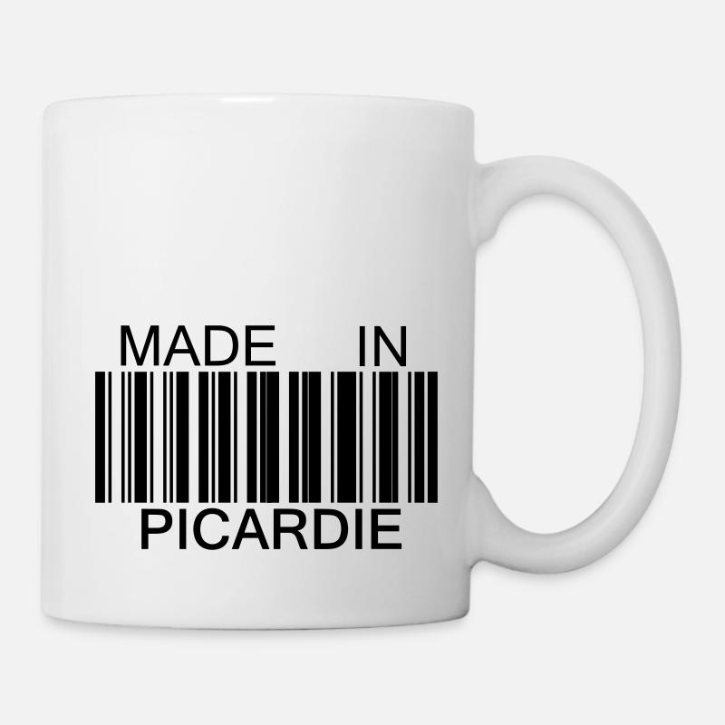 Made in Picardie - Mug blanc - blanc