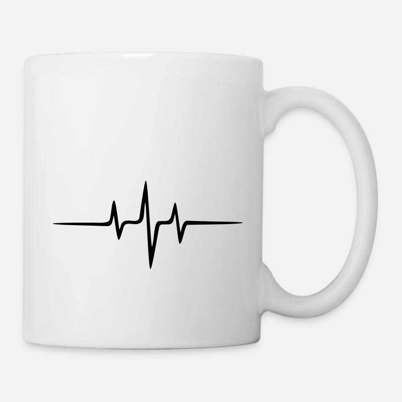 Music Dub Techno House Dance Electro Minimal Psy - Tasse - Weiß
