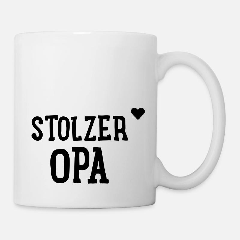 Stolzer Opa - Tasse - Weiß