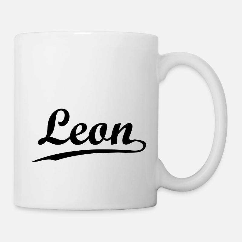 leon - Tasse - Weiß