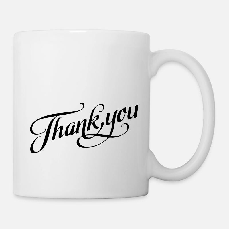 merci Merci - Mug blanc - blanc