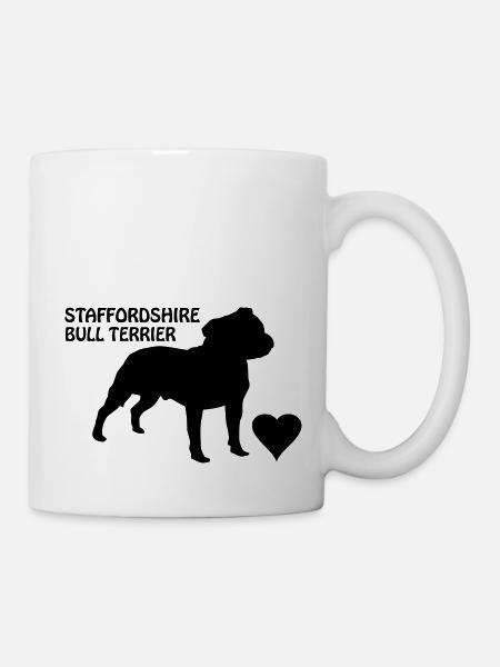 Staffy - Mug - white