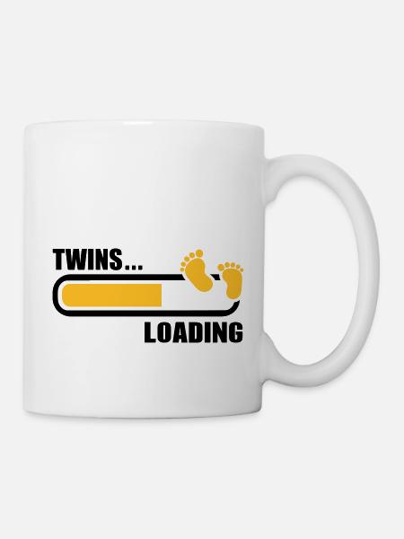 Zwillinge - Tasse - Weiß