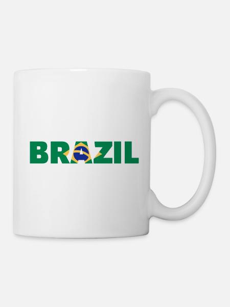Brasilien - Tasse - Weiß
