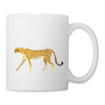 Guépard / Cheetah 01 - Mug blanc - blanc - Droite