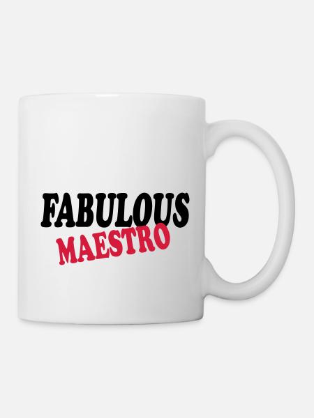 Fabulous maestro 111 - Mug blanc - blanc