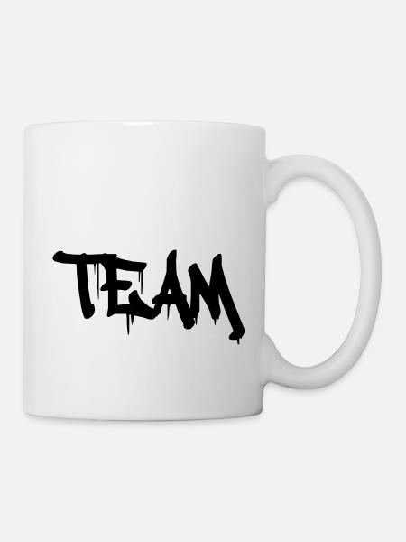 team - Tasse - Weiß