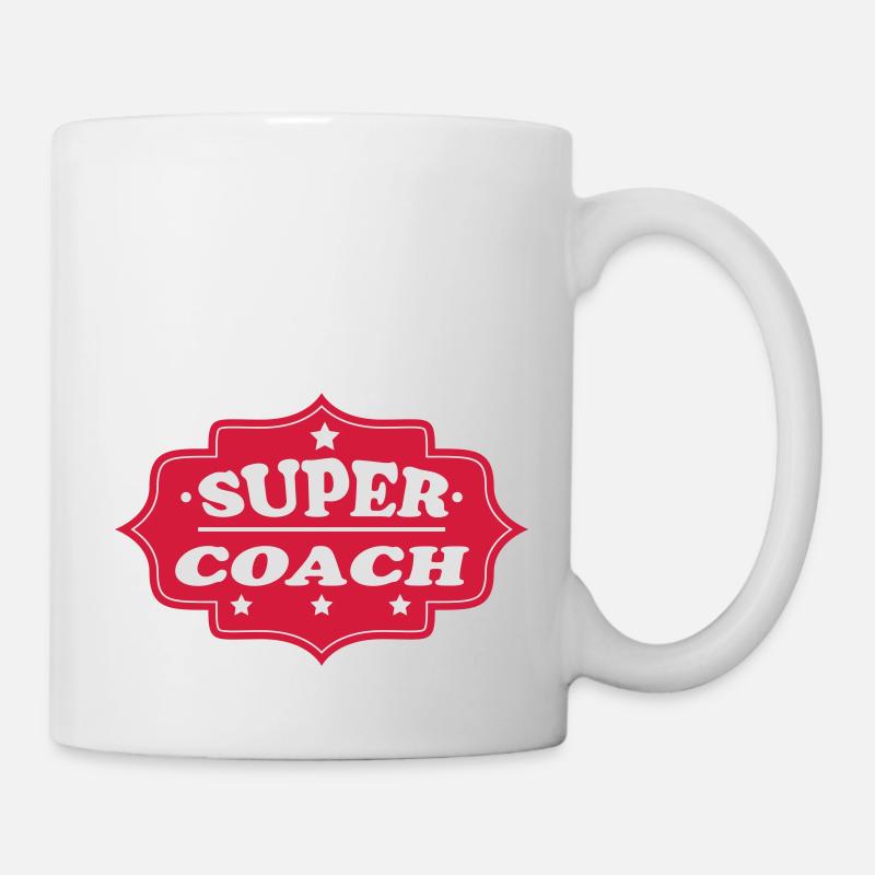Super coach 111 - Tasse - Weiß
